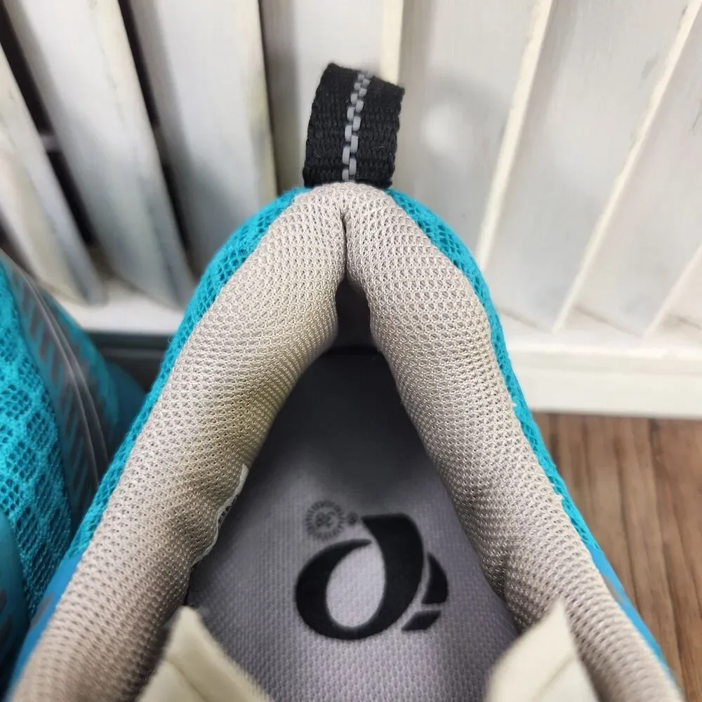 Pearl Izumi X-Alp Seek VII Cycling Shoes Women's 7.5 Blue Gray SPD Mountain Bike